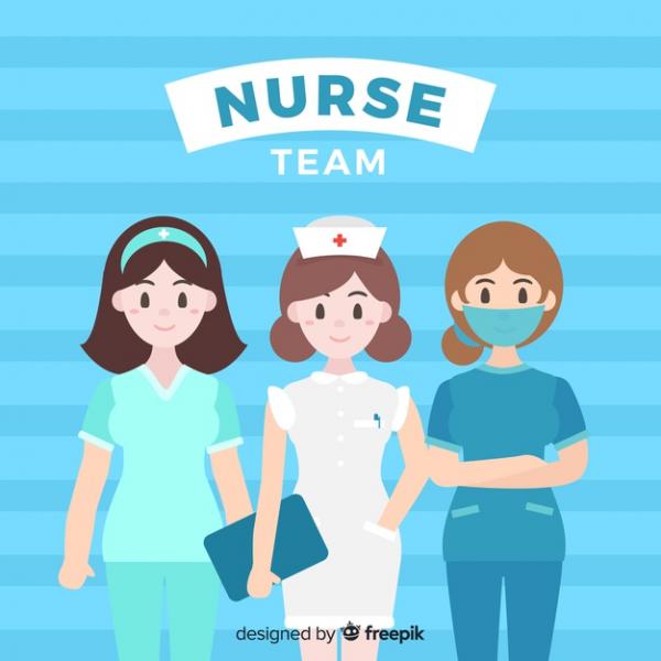Imagen de portada del videojuego educativo: Enfermera quirúrgica , de la temática Salud
