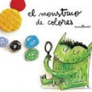Imagen de portada del videojuego educativo: MONSTRUO DE COLORES, de la temática Ocio