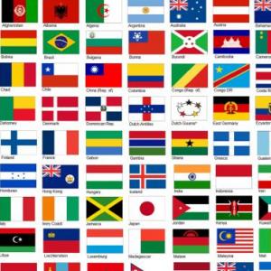 Banderas del mundo