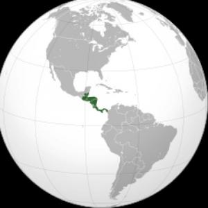 Imagen de portada del videojuego educativo: PAISES CENTROAMERICANOS Y SUS CAPITALES, de la temática Sociales
