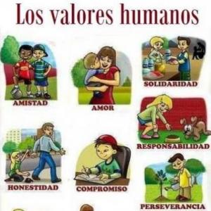 Memorama Valores