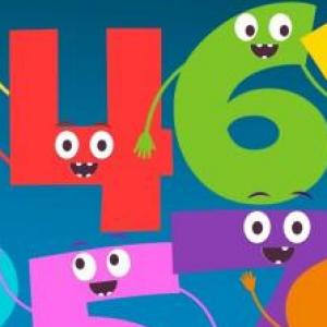 números 1-5