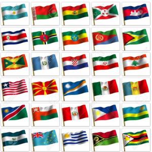 Reconociendo las banderas del mundo 