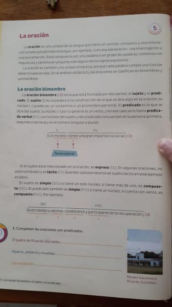 La oración 