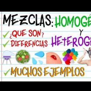 Las mezclas.