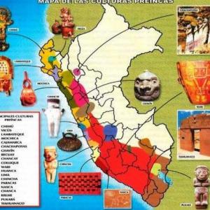 PRIMEROS POBLADORES Y CULTURAS DEL PERÚ