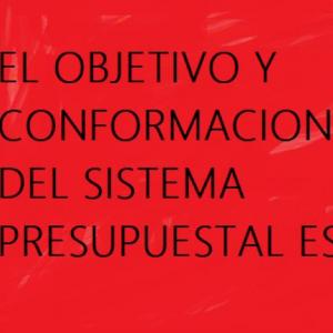 PROGRAMACION PRESUPUESTAL