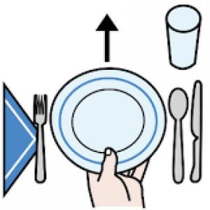 Preparándonos para almorzar II