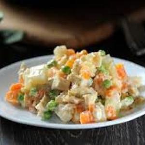 Preparo una ensalada de verduras IV b