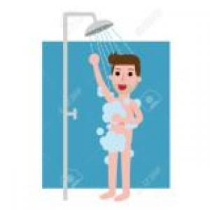 Cuando me baño, cuido mi cuerpo (Hombre)