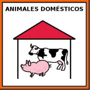 Imagen de portada del videojuego educativo: ANIMALES  DOMÉSTICOS, de la temática Ciencias