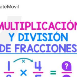 JUEGA Y APRENDE A MULTIPLICAR Y DIVIDIR FRACCIONES