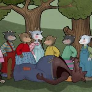 El lobo y los siete cabritos