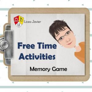 Free Time Activities / Memory Game