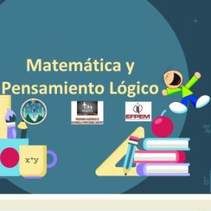 Actividad de presaberes Sesión IV Matemática y Pensamiento Lógico