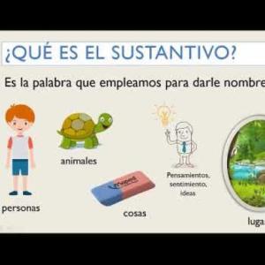 EL SUSTANTIVO