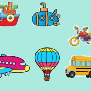 PARES DE MEDIOS DE TRANSPORTES