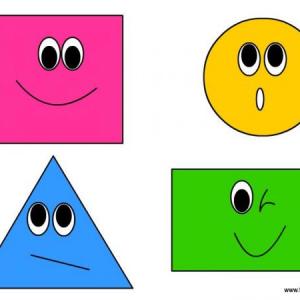 PARES DE FIGURAS GEOMETRICAS