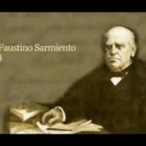 Imagen de portada del videojuego educativo: Domingo Faustino Sarmiento, de la temática Historia