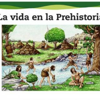 Imagen de portada del videojuego educativo: el hombre prehistórico, de la temática Historia