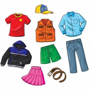 Imagen de portada del videojuego educativo: LES VÊTEMENTS, de la temática Lengua