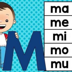 Silabas ma, me, mi, mo, mu