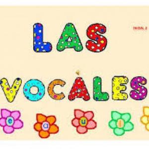 Memorama: Las vocales.
