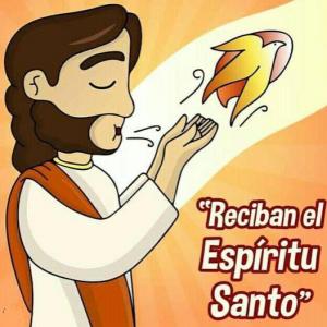 Imagen de portada del videojuego educativo: EL ESPÍRITU SANTO, de la temática Religión