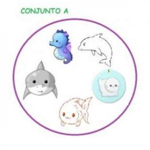 El conjunto, pertenencia y no pertenencia