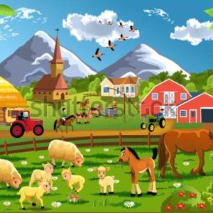 Countryside vocabulary - Memorias - Juego educativo - Idiomas - Mobbyt