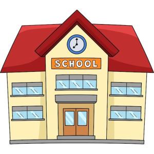 School Scape (p.simple & p.continuous)