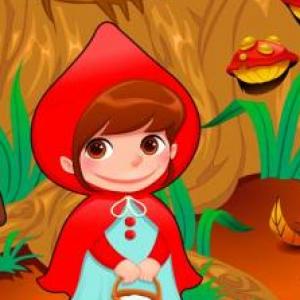 Juego de la Oca,  cuento Caperucita Roja