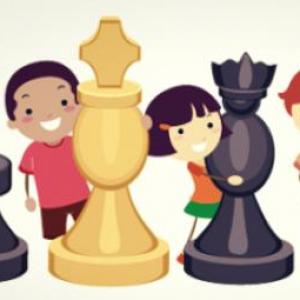 Imagen de portada del videojuego educativo: Memorama de ajedrez, de la temática Hobbies