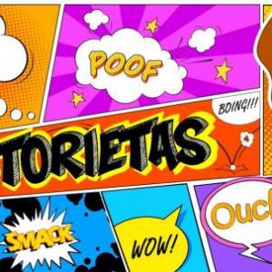 Imagen de portada del videojuego educativo: La historieta corta, de la temática Lengua