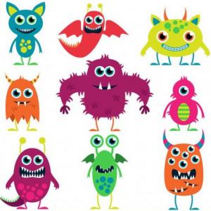 Monstruos de colores