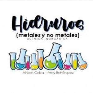 Imagen de portada del videojuego educativo: Hidruros (metales y no metales), de la temática Química
