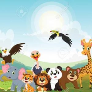 Los animales felices