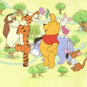 Imagen de portada del videojuego educativo: Winnie the pooh , de la temática Ocio