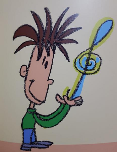 Juego de la memoria "personajes del cuento: El monstruo en el pelo"
