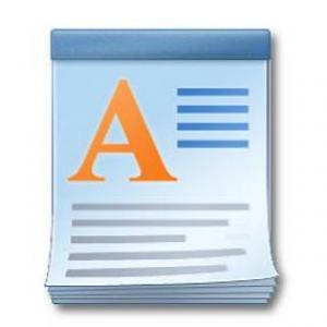 Imagen de portada del videojuego educativo: WordPad - Procesador De Texto, de la temática Informática