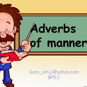 Portada del juego Adverbs of manner – Idiomas