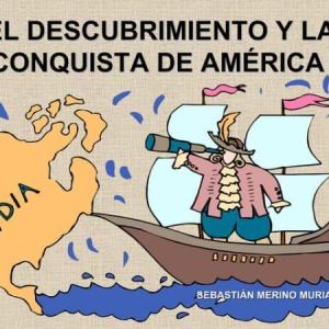 Imagen de portada del videojuego educativo: Descubrimiento, conquista y colonización de América, de la temática Historia