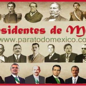PRESIDENTES DE MEXICO