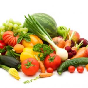 fruits and vegetables