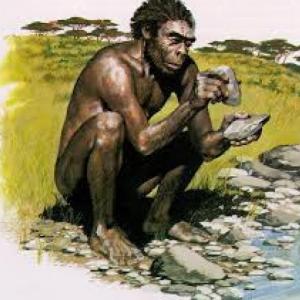 Imagen de portada del videojuego educativo: EDAD DE PIEDRA, de la temática Sociales