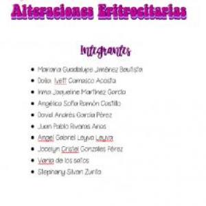 ALTERACIONES ERITROCITARIAS (Trivia y Memorama)