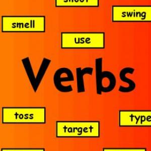 Imagen de portada del videojuego educativo: VERBS, de la temática Idiomas