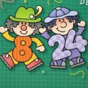 Imagen de portada del videojuego educativo: Número sucesor y antecesor, de la temática Matemáticas