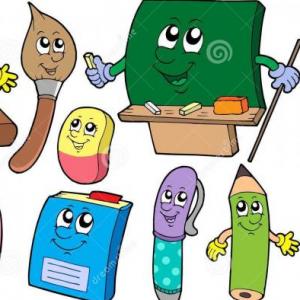 Imagen de portada del videojuego educativo: MY SCHOOL SUBJECTS , de la temática Idiomas