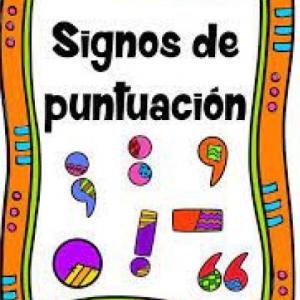 LOS SIGNOS DE PUNTUACIÓN
